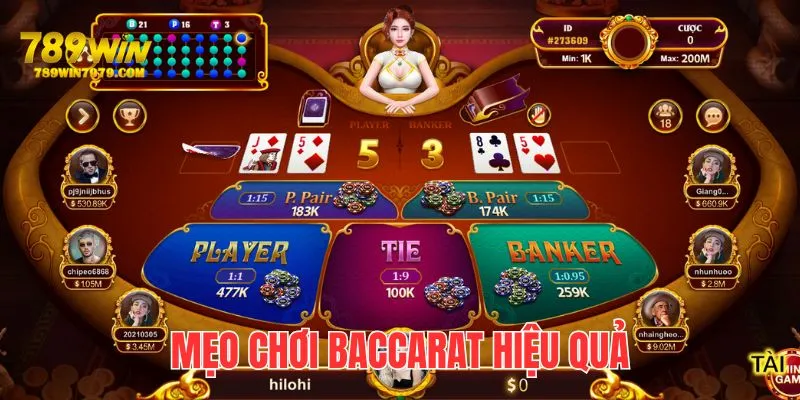 Bỏ túi những chiến lược cược Baccarat hữu dụng từ cao thủ lâu năm 